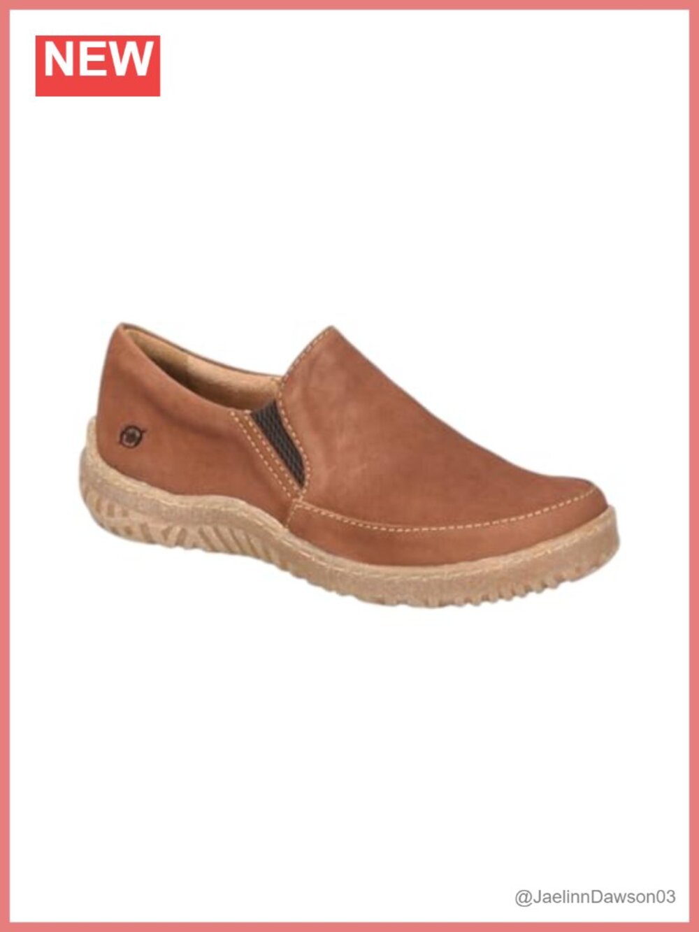 Born Womens Leather Loafer Slip-On Comfortable Casual Shoes